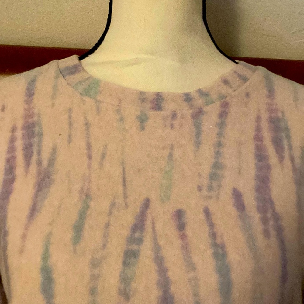NWOT Cat & Jack Purple Tie-Dye Fleece Sweatshirt